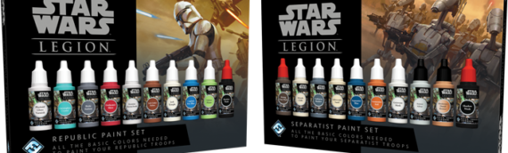 Fantasy Flight Games / Legion : Set de couleurs pour vos clones ou votre armée séparatiste