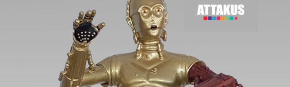 ATTAKUS – Elite : C3P0 version Le réveil de la Force avec son bras rouge
