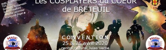 25 & 26 Avril 2020 : Les cosplayers du coeur – 3 invités Star Wars