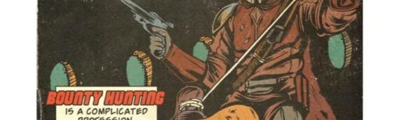Artwork/The Mandalorian :  Couverture comics vintage des 8 épisodes