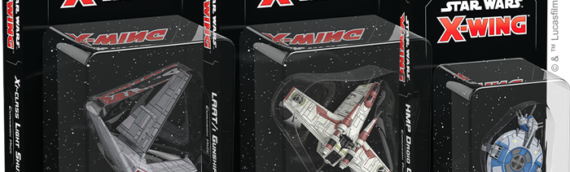Fantasy Flight Games – Xwing : 3 Nouveaux vaisseaux