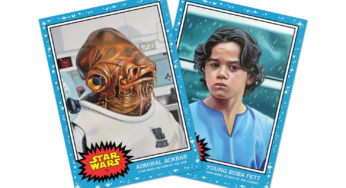 Topps – Star Wars Living Set : Un amiral et un jeune chasseur de primes pour cette semaine