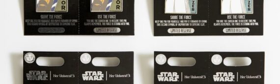 Disney – Her Universe : 4 Nouveaux Pin’s bientôt disponibles en série limitée.