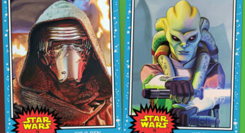 Topps – Cette semaine Kylo Ren et Kit Fisto dans le Star Wars Living Set