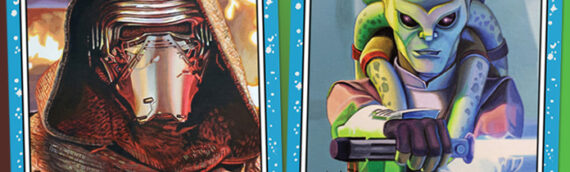 Topps – Cette semaine Kylo Ren et Kit Fisto dans le Star Wars Living Set