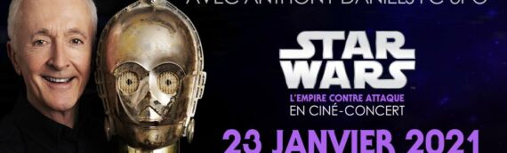 Ciné Concert à Marseille : Le concert est reporté au 23 Janvier 2021