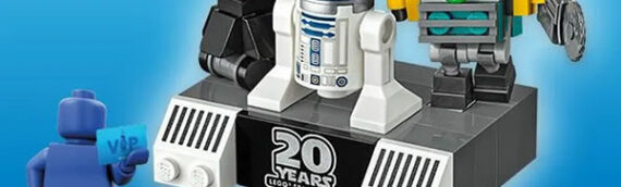 LEGO VIP – Star Wars Mini Droid Commander & Portes clés Star Wars disponibles