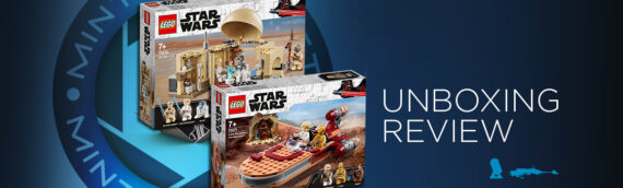 [Mintinbox opens the Box] LEGO Star Wars 75271 Le Landspeeder de Luke Skywalker et LEGO 75270 Star Wars La Cabane d’Obi-Wan