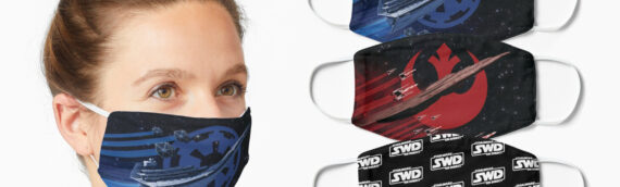 La boutique de Star Wars en Direct propose des masques