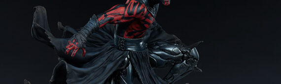Sideshow – Mythos : Nouvelles photos de la future statue de Darth Maul