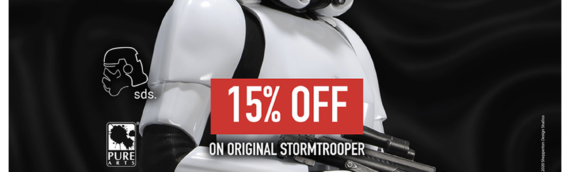 PURE ARTS – Le stormtrooper à prix spécial pour le May the 4th
