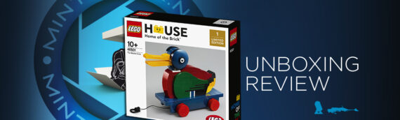 [Mintinbox Open the Box] LEGO 40501 The Wooden Duck LEGO HOUSE Exclusive