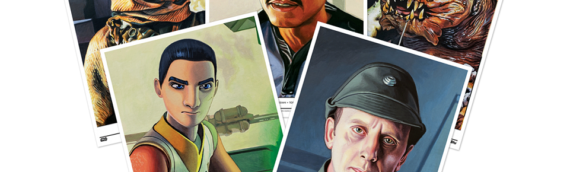 Topps Star Wars Living Set : Les 5 nouveaux Artprint de cette semaine