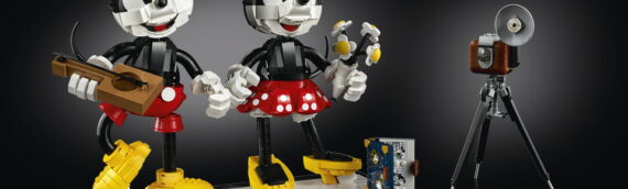 LEGO 43179 – Mickey Mouse & Minnie Mouse Buildable Characters