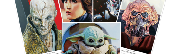 Topps Star wars Living Set: Les 5 nouveaux Artrpints de la semaine