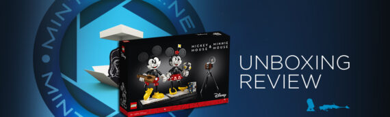 [Mintinbox Open the Box] LEGO 43179 Mickey Mouse & Minnie Mouse Buildable Characters
