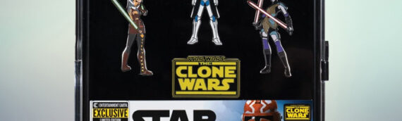 Entertainment Earth – SDCC2020 : Set de Pin’s « The Clone Wars »