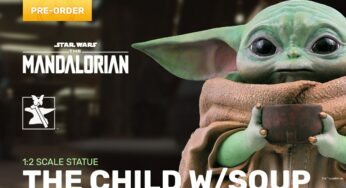 Gentle Giant – The Mandalorian : The Child with Soup Milestone Statue