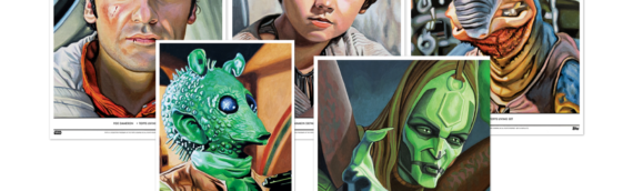 Topps Star wars Living Set : Les 5 nouveaux artprints de la semaine