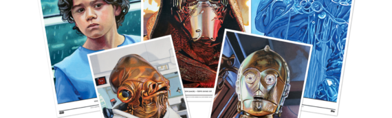 Topps Star wars Living Set : Plus que 3 Artprints disponibles sur 5  pour cette nouvelle semaine.