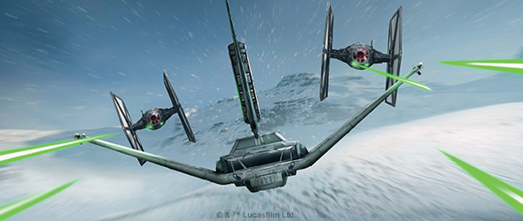 X-Wing Miniature – Nouvelle Navette Légère Xi-class