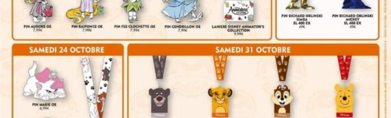 Disneyland Paris –  Nouveaux pins The Child disponible en octobre
