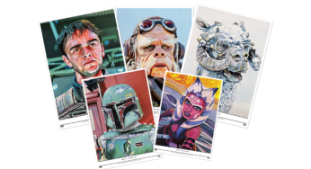 Topps Star wars Living Set : Les 5 artprints de la semaine