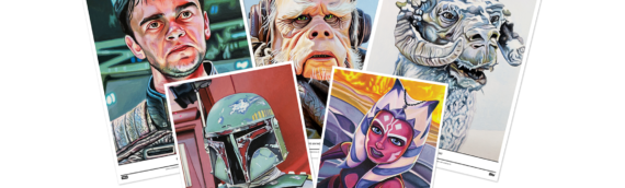 Topps Star wars Living Set : Les 5 artprints de la semaine