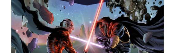 Mazestudio: En exclusivité, un bel artprint « Darth Revan vs Darth Malak »
