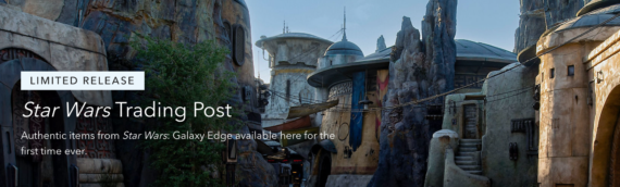Star Wars Galaxy Edge – Les produits dérivés sont disponibles en ligne