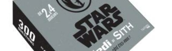 Hachette Heroes : Nouvelle édition 2020 de leur jeu « Jedi ou Sith »