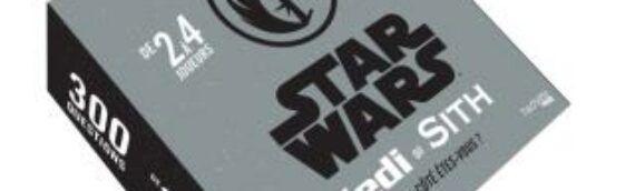 Hachette Heroes : Nouvelle édition 2020 de leur jeu “Jedi ou Sith”