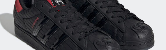 ADIDAS : Un modèle Superstar “Darth Vader” bientôt disponible