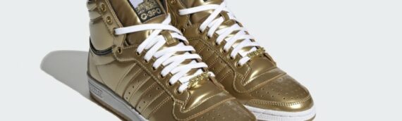 ADIDAS dévoile les C-3PO Top Ten Hi Star Wars