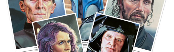 Topps Star wars Living Set: Les 5 nouveaux artprints de la semaine.