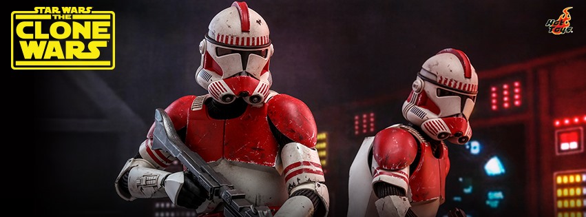 HOT TOYS : The Clone Wars – Coruscant Guard Sixth Scale Figure