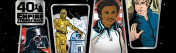 Gamestop-ThinkGeek: Un  set de 4 verres pour les 40 ans de l’Empire contre-attaque