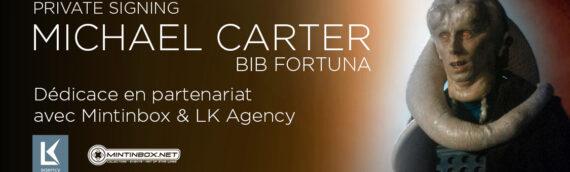 PRIVATE SIGNING – BIB FORTUNA (Michael Carter) en dédicace en partenariat avec Mintinbox & LK Agency
