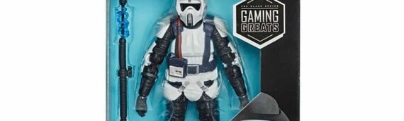 HASBRO – Scout Trooper from Jedi Fallen Order The Black Series (GAMING GREATS)