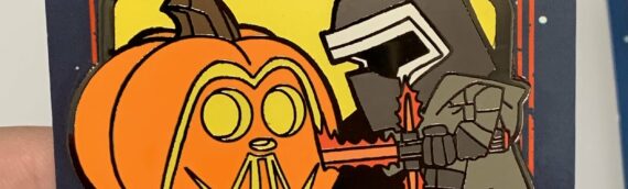 Brian Kesinger : 3 Pin’s mettant en scène mini Kylo Ren