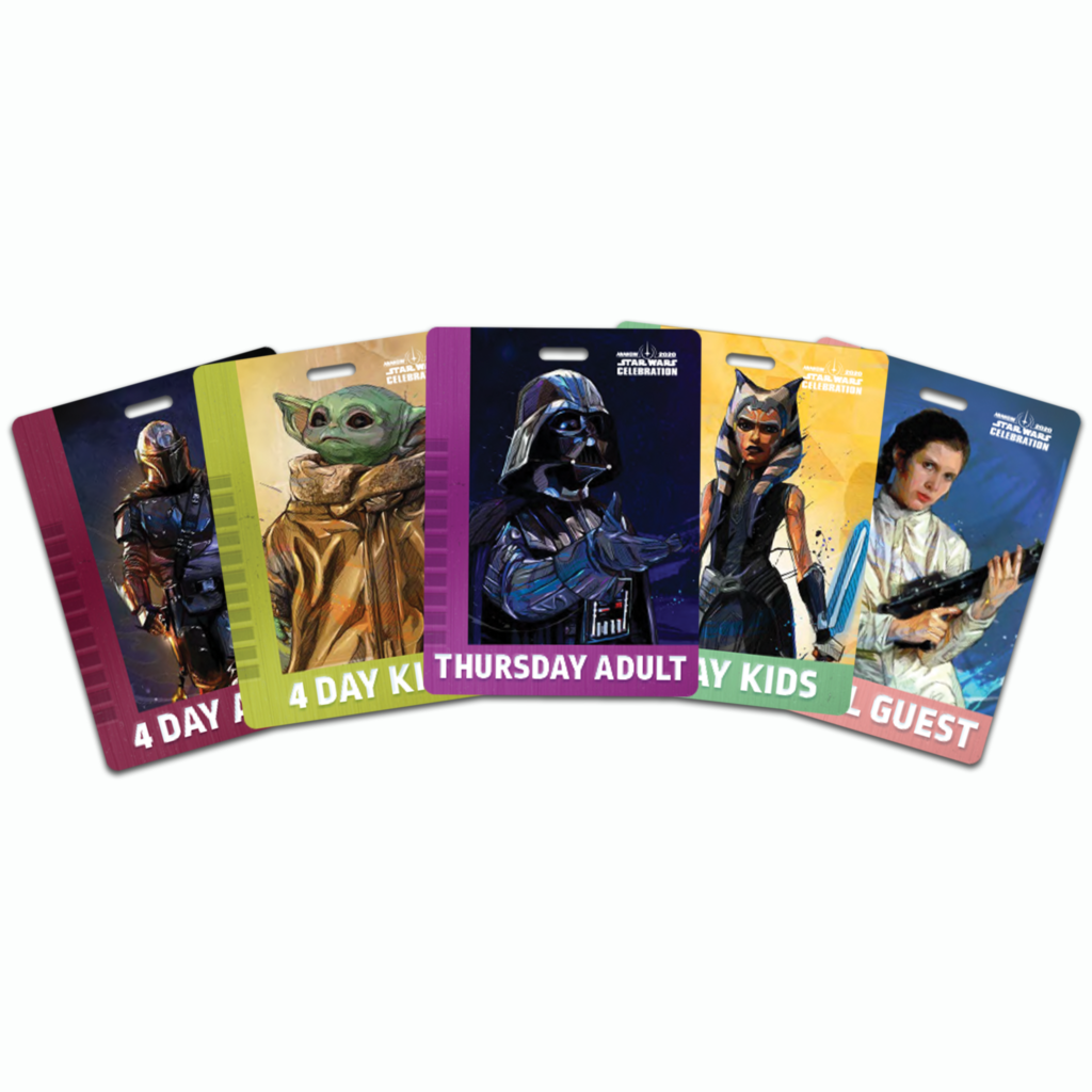 Star Wars Celebration Anaheim Le set de badges est disponible Mintinbox