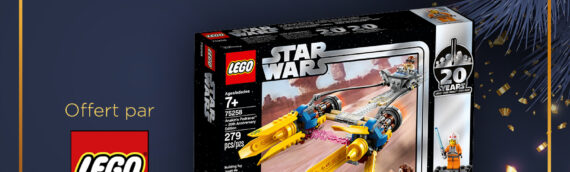 CONCOURS – Calendrier de l’avent : Jour 2 – Set Lego 75258 POD RACER ANAKIN