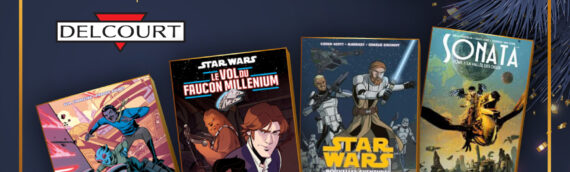 Calendrier de l’avent Star Wars de MINTINBOX – Jour 9:  Plusieurs BD offertes par les éditions Delcourt