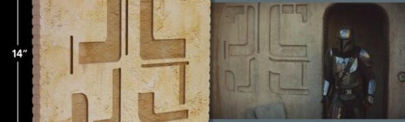 Regal Robot – The Mandalorian : Ajout de la plaque du Docking Bay « 35 »