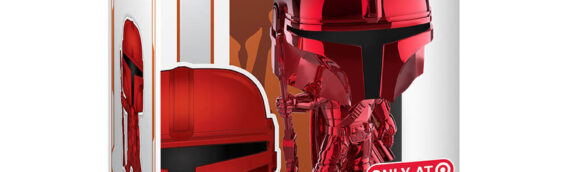 FUNKO POP – The Mandalorian RED Chrome (Target Exclusive)