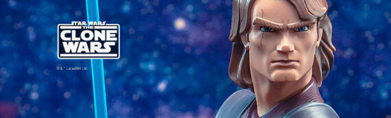 Gentle Giant – The Clone Wars Anakin Skywalker Animated Buste