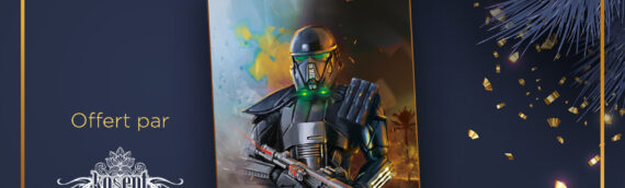 Calendrier de l’avent Star Wars de MINTINBOX – Jour 16 : Une impression sur plaque Alu « Deathtrooper » offerte par Kosept