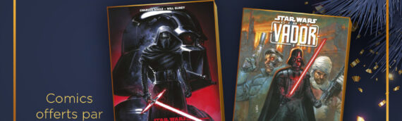 Calendrier de l’avent Star Wars de MINTINBOX – Jour 17 : 2 livres Panini Comics “L’ascension de Kylo Ren” et “Cible Vador”