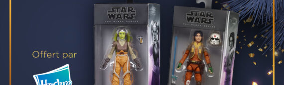 Calendrier de l’avent Star Wars de MINTINBOX – Jour 19 : 2 figurines Black Series “Hera et Ezra” offert par Hasbro