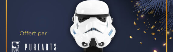 Calendrier de l’avent Star Wars de MINTINBOX – Jour 23: La réplique du casque du Stormtrooper ANH à l’échelle 1/3 offert par PureArts